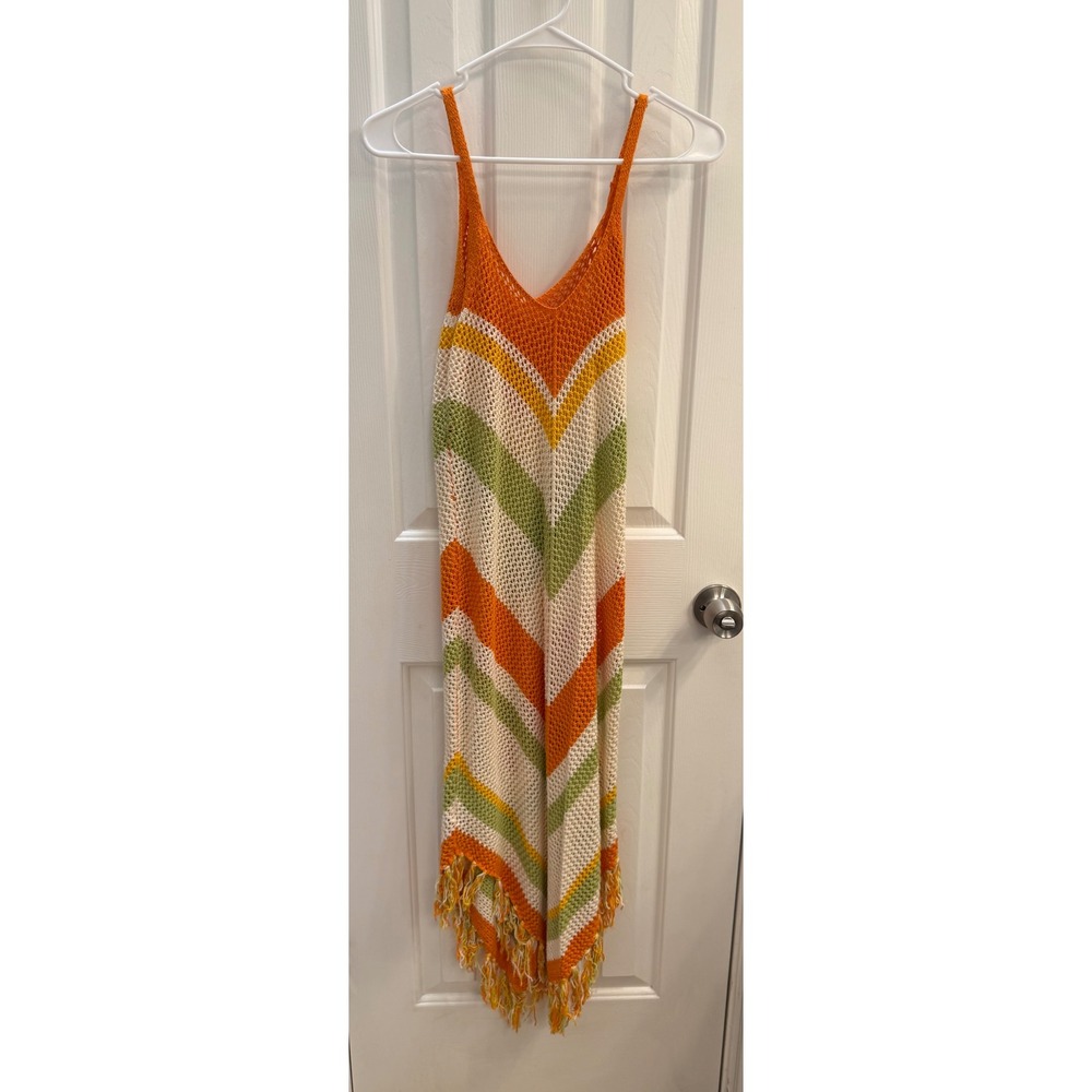 Cider Colorful Crochet Dress